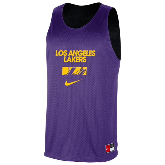 Nike Ανδρική φανέλα Los Angeles Lakers Mesh Courtside Practice Jersey